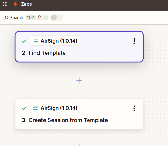 AirSign Zapier Integration